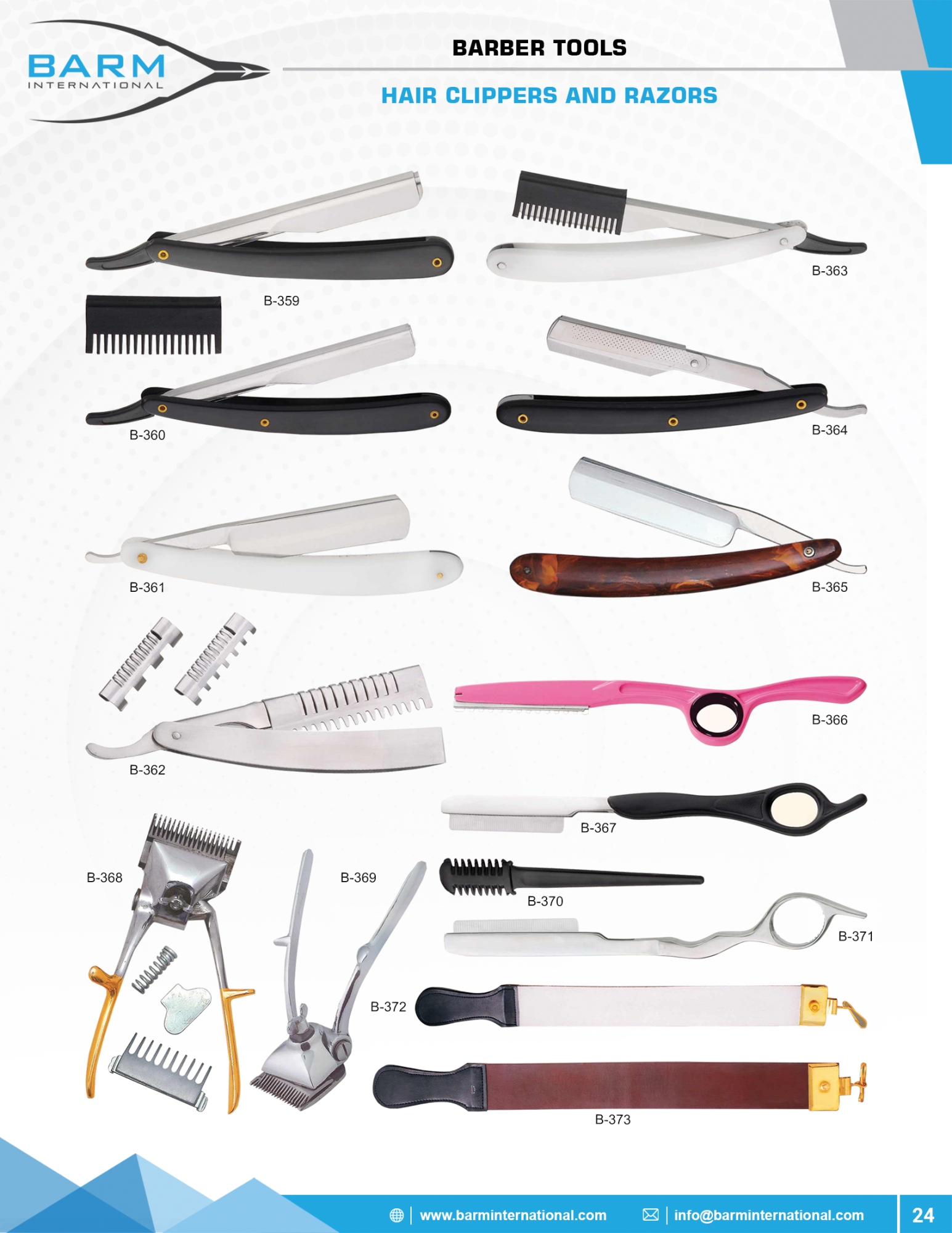 Hair Clippers and Razors